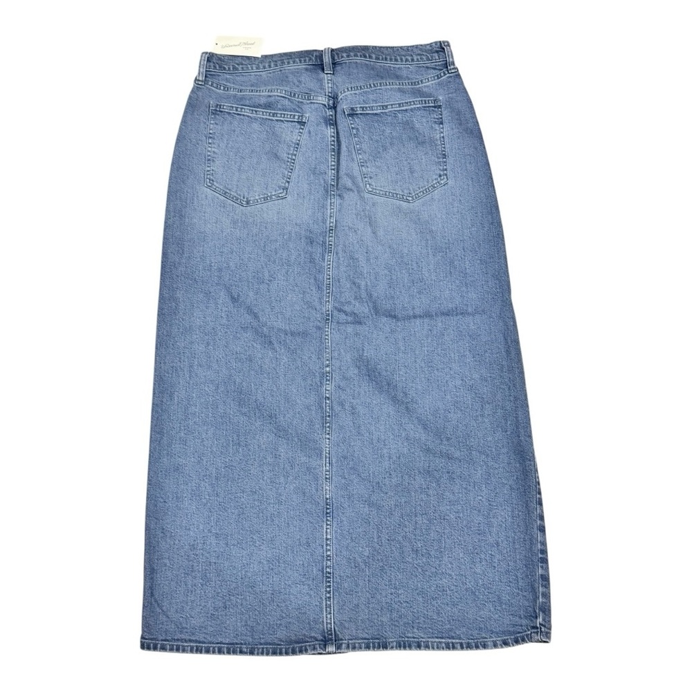 Universal Thread Denim Maxi Skirt - Gray 14 NWT - Picture 3 of 7